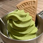 さんか亭 - 抹茶アイス