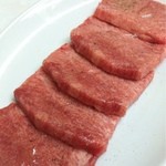 大幸園 - 上タン1380円 厚い！