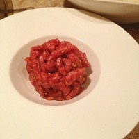焼肉 銀座コバウ 特別室 - ユッケきた