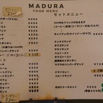 Madura Kissaten - メニュー