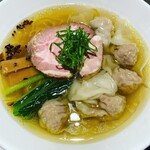 Ramen Hachino Ashiha - わんたん麺塩味