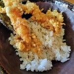 愛宕屋 - 天丼セット880円税込み