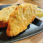 串かつ 千里 - アジフライ