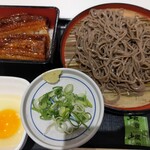 Sobadokoro Yoshinoya - うな重小盛蕎麦セット