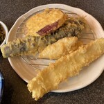 天ぷら 天まる - 第一弾(盛り付け)