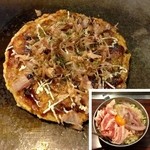 Okonomiyaki Yakisoba Fuugetsu - ミックス玉（762円）