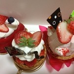 フェアリー・テール - 苺モンブラン、苺タルト