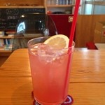 529 - 手作り夏ベリーシロップの炭酸割