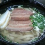 すばやぁ - 三枚肉そば