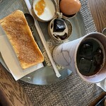 ほっこり珈琲 康之助 - 料理写真:アイスコーヒー600円（＋無料モーニング）