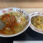 Toukyou Shouhanten Umeya - 坦々麺＋炒飯セット