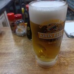 大衆酒場 増やま - 生ビール　税抜300円