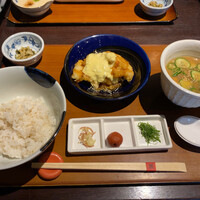 赤坂うまや - 冷や汁とチキン南蛮定食