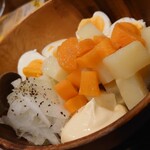 Toripaitan Oden Tsukiran - ポテトサラダ（混ぜる前）