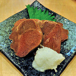 天ぷら処 こさか - イカ肝醤油漬（２０１３年９月）