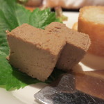 阿佐ヶ谷バードランド - レバーのパテ。こちらのが一番好きです。