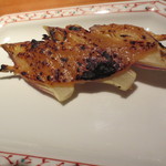 阿佐ヶ谷バードランド - 白みそ、練りゴマ、みりんを使った物を塗ったミョウガです。