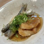 Yotsuya Uemura - 琵琶湖の稚鮎とメイタ鰈でした
