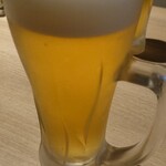 炭火串焼きと野菜巻き 個室居酒屋 吉粋 - ＋500円でアサヒスーパードライ飲み放題