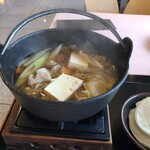 八食センター - せんべい汁