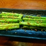 菊乃家本店 - アスパラ焼 左