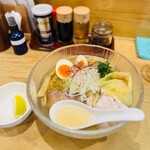 212393391 - 冷やしくろおびラーメン(塩)