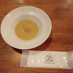 マザームーンカフェ - キャベツの冷製スープ。