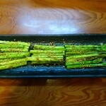 菊乃家本店 - アスパラ焼