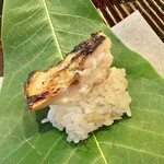 鎌倉 北じま - 2023.6.  梭子魚の味噌漬けのおこわ蒸し