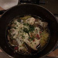 Jose Luis Karuizawa - 帆立　茸 チーズのアヒージョ 酒が進みます