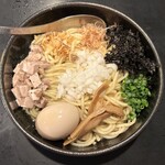 麺や 結 - 味玉塩油そば（大盛り）…税込1000円+100円=1100円