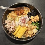麺や 結 - ガリバタJunk（追い飯付）…税込950円