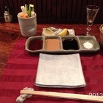 串かつ あーぼん - 2013.9.7(土)20時15分　最高なレストラン星５つ