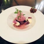 ラバンビーノ - 追加　旬の三種の葡萄の一皿　680円