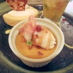ラバンビーノ - アイスクリームとかぼちゃのプリン。