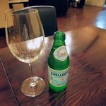 ラバンビーノ - 追加　車でしたので、食事中はサンペリグリノにしました。400円位。