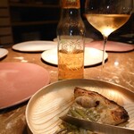 テアトロアッカ - じゅんさい･鮎節･大場ジェノベーゼ･レモンピッツァ