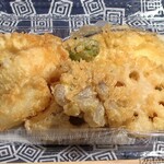 Tecchiri Rabo - ふぐと５種野菜の天ぷら