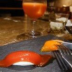 テアトロアッカ - ニンジン･オレンジの寿司仕立て