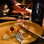 テアトロアッカ - 雲丹･ゴールドラッシュ･ホワイトショコラピッツァ