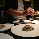 テアトロアッカ - 霧島黒豚のサルシッチャリゾット