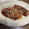 牛角 - カルビ定食の肉