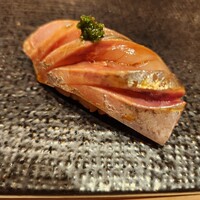 新橋 天鮨 - アジ