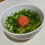 麺や魁星 - 白トリュフの卵かけご飯