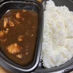 カレーハウス ＣｏＣｏ壱番屋 - ルーと米は分かれてます。