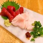 吉祥寺 肉寿司 - 紅白刺し　¥770 ＋税