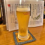 小料理とめ丸ブルース - 生ビール