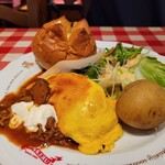 ラケル - KUKU 牛肉ときのこのごちそうシチューオムライスS