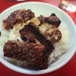 楽酔苑 - ハラミ丼