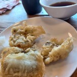 魚三酒場 - あなご天@550円